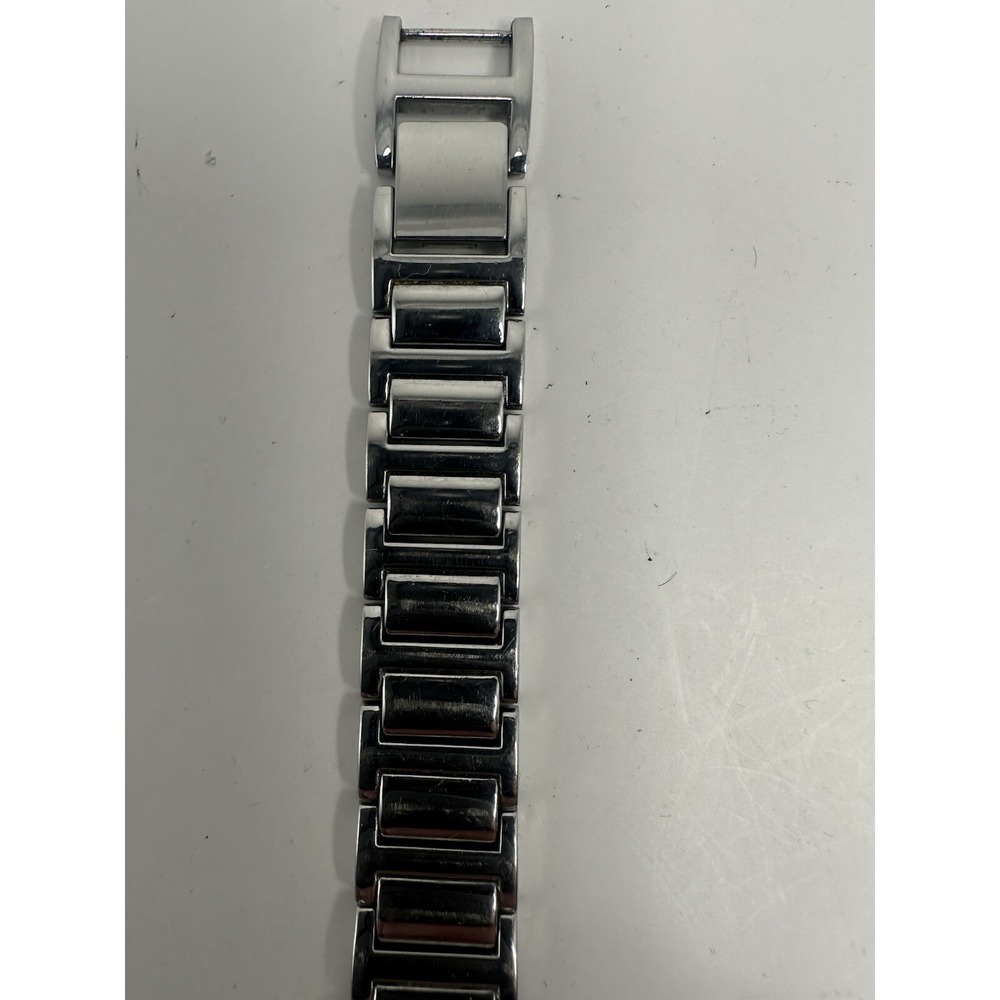 Anne Klein Diamond AK/2491 Ladies Watch New Battery 28MM 7.5" Silver Tone C96 - Picture 6 of 12
